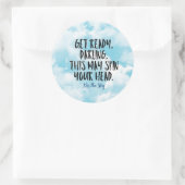 準備ができているダーリングのシール ラウンドシール (バッグ)