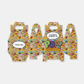 準備ができてポップ・アートのおもしろいモダン漫画予約ベビーシャワー フェイバーボックス (折り畳みなし)