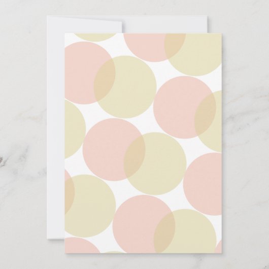 準備ができてポップ・アートのソーダポップ・アートの缶ピンクの女の子の赤ちゃんシャワー 招待状 (裏面)