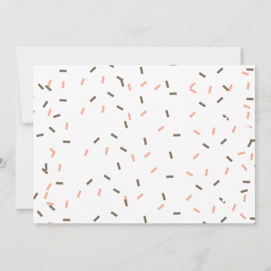 準備ができてポップ・アートのポシクル赤ちゃんシャワー招待状 招待状 (裏面)