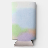 準備ができてポップ・アートのポプシクル赤ちゃんシャワーの好意 スリム缶クーラー (裏面)