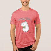 準備ができて積極的で漠然と有能なサンドラボイントン トライブレンドTシャツ (正面)