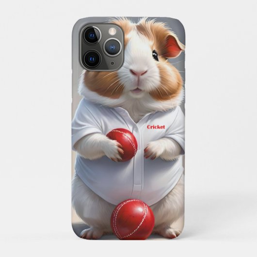 準備ができて、ギニア豚クリケット Case-Mate iPhoneケース (裏)