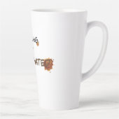 準備ができて、喜んで、カフェイン入り カフェラテマグ (右)