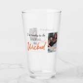 準備ができて…少し悪い飲みガラス タンブラーグラス (正面)