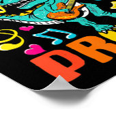 準備ができてPreK恐竜新学期ボーイズKi ポスター (角)