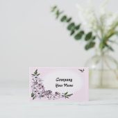 準備が整ったフローラカスタマイズ: 名刺 (スタンド正面)