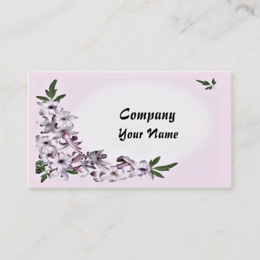 準備が整ったフローラカスタマイズ: 名刺 (正面)