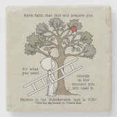 準備が整っている ストーンコースター (正面)