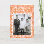 準備が整祝った! カード (正面)