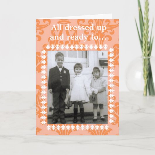 準備が整祝った! カード (正面)