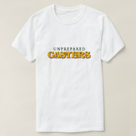 準備されていないキャスターのロゴT型 – フルカラー Tシャツ