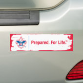 準備される。 生命バンパーステッカーのため バンパーステッカー (車上)