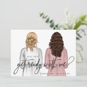 準備してくれるか？ロブスカードの女子たち 招待状 (スタンド正面)