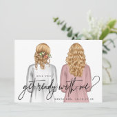 準備してくれるか？ロブスカードの女子たち 招待状 (スタンド正面)