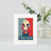 準備して下さい! ポストカード (スタンド正面)