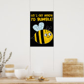 準備しようブンブンいう音!かわいいビープン ポスター (キッチン)