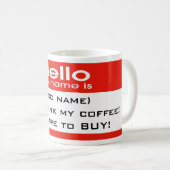 準備しろ買! コーヒーマグカップ (正面右)