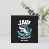 準備はいいかい？　海が大好きなユーモアたっぷりのサメ好き 招待状 (スタンド正面)