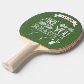 準備はいいか?ビールポンサッカーシャルボード 卓球ラケット (正面アングル)