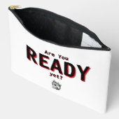 準備はいいか？メイクアップバッグ アクセサリーポーチ (見開き)