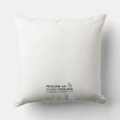 準備をすること-寝室またはドレッシングルームまたは寮の枕 クッション (裏面)