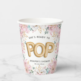 「準備ポップ・アートの」フローラシャワー風船 紙コップ