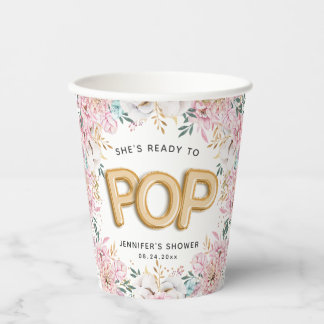 「準備ポップ・アートの」フローラシャワー風船 紙コップ