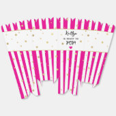 準備ポップ・アートの!赤ちゃんシャワー フェイバーボックス (見開き)