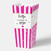 準備ポップ・アートの!赤ちゃんシャワー フェイバーボックス (正面)