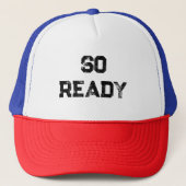 準備万端 キャップ (正面)