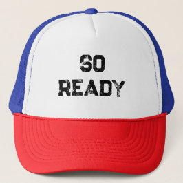 準備万端 キャップ