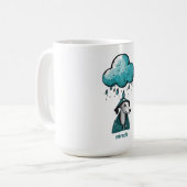 準備完了と準備 コーヒーマグカップ (正面左)