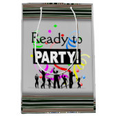 準備完了パーティー抱き枕 ミディアムペーパーバッグ (正面)