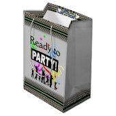 準備完了パーティー抱き枕 ミディアムペーパーバッグ (裏面アングル)