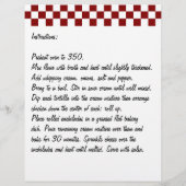 準備完了レシピサワークリームチキンエンチラダス チラシ (裏面)