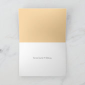 準備完了春勇気付けられる カード (内部)