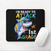 準備完了1年生サメ新学期海 マウスパッド (マウス)
