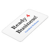 準備完了4ビジネス マグネット (左側)