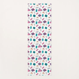 準備完了、セット、グロー ヨガマット