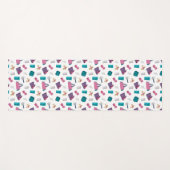 準備完了、セット、グロー ヨガマット (正面(横))