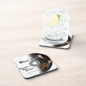 準備完了…セット...行った！CDカバー飲料用コースター コースター (右側)