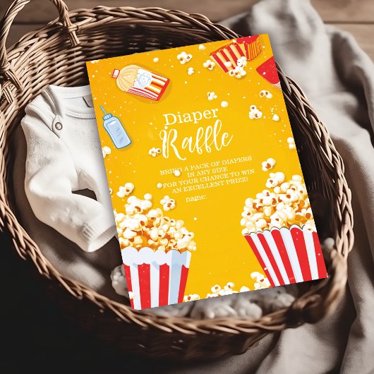 準備完了！ベイビーシャワーディーパーラッフル エンクロージャーカード