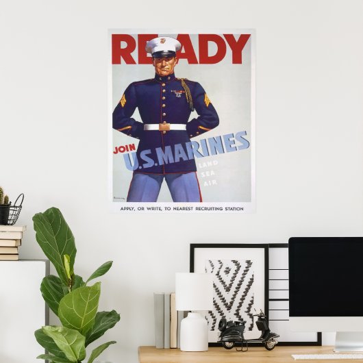 準備完了 ポスター (ホームオフィス)