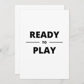 準備完了 招待状 (正面/裏面)