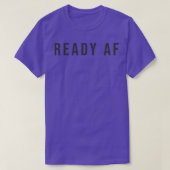 準備完了AF Tシャツ (デザイン正面)