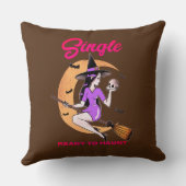 準備独身のができてハロウィーン魔女装飾用クッション クッション (裏面)