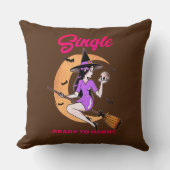 準備独身のができてハロウィーン魔女装飾用クッション クッション (正面)
