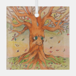 準備秋 ガラスオーナメント