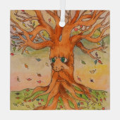 準備秋 ガラスオーナメント (裏面)